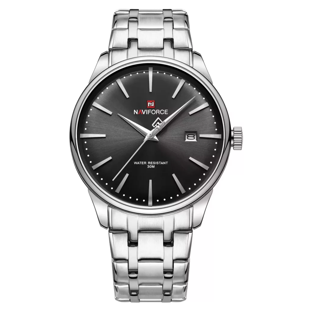 ساعت مچی عقربه‌ای کوارتز مردانه نیوی فورس مدل NF9230SBS