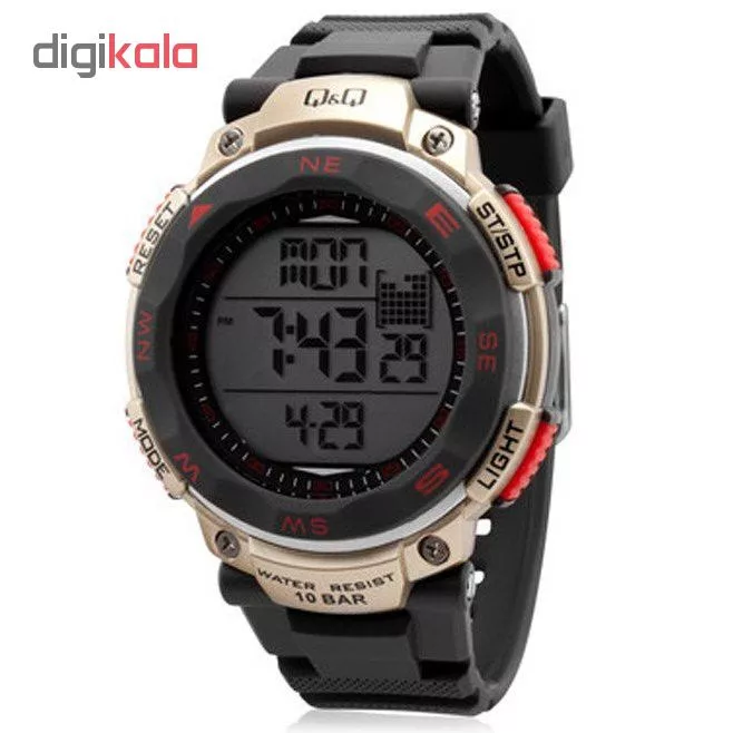 ساعت مچی دیجیتال مردانه کیو اند کیو مدل M124J004Y