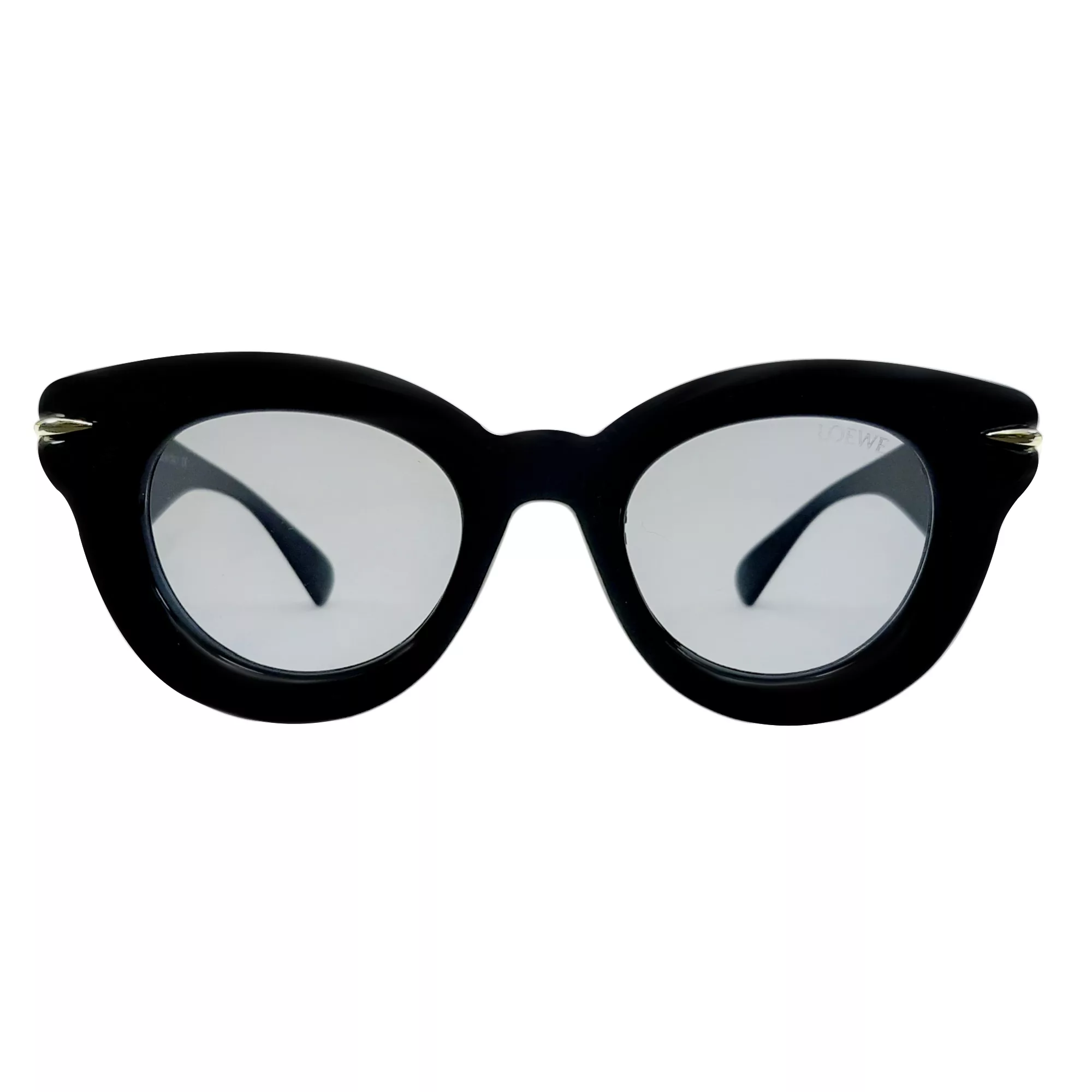 عینک آفتابی  بیضی غیر پلاریزه لووه مدل 58053 کد BL