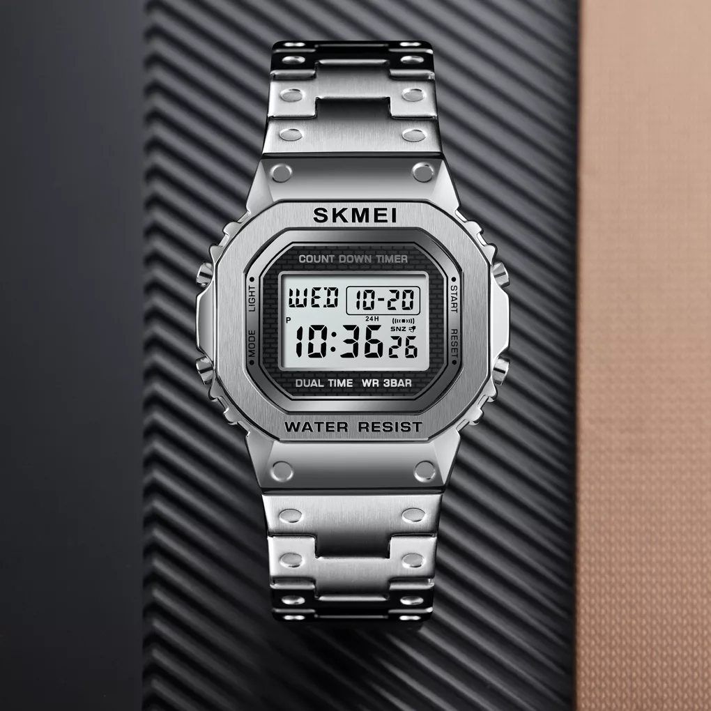 ساعت مچی دیجیتال مردانه اسکمی مدل 1456 SI