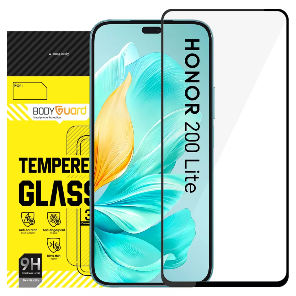 محافظ صفحه نمایش شیشه ای بادیگارد مدل FH مناسب برای گوشی موبایل آنر 200 Lite