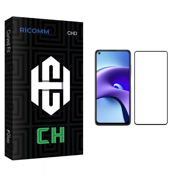محافظ صفحه نمایش ریکام مدل CH glass مناسب برای گوشی موبایل شیائومی Redmi Note 9T