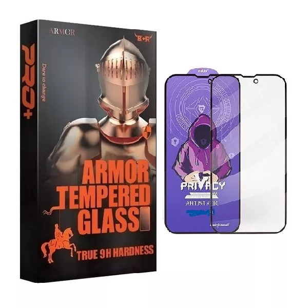 محافظ صفحه نمایش حریم شخصی آرمور مدل privacy Mietubl مناسب برای گوشی موبایل اپل iPhone 16 Pro Max