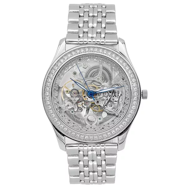 ساعت مچی عقربه‌ای اتوماتیک مردانه مدل نقره