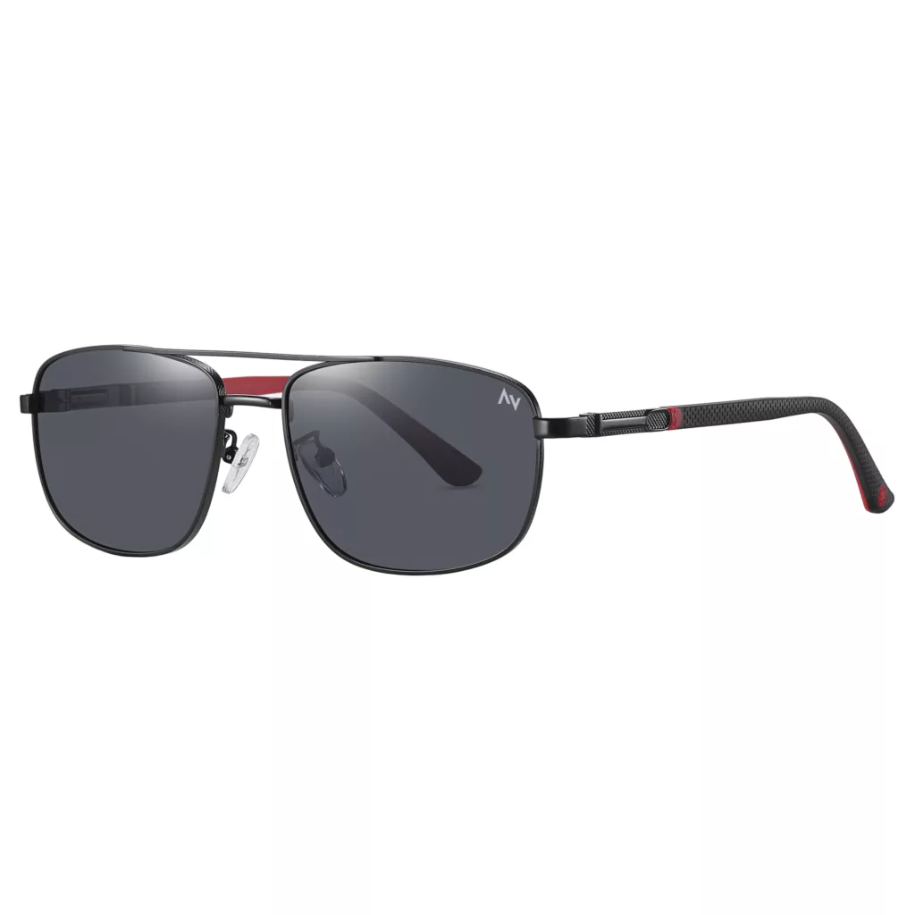 عینک آفتابی خلبانی (Aviator) آلبرت وگ مدل 6313C04-P101 Polarized Avantgarde Visionary