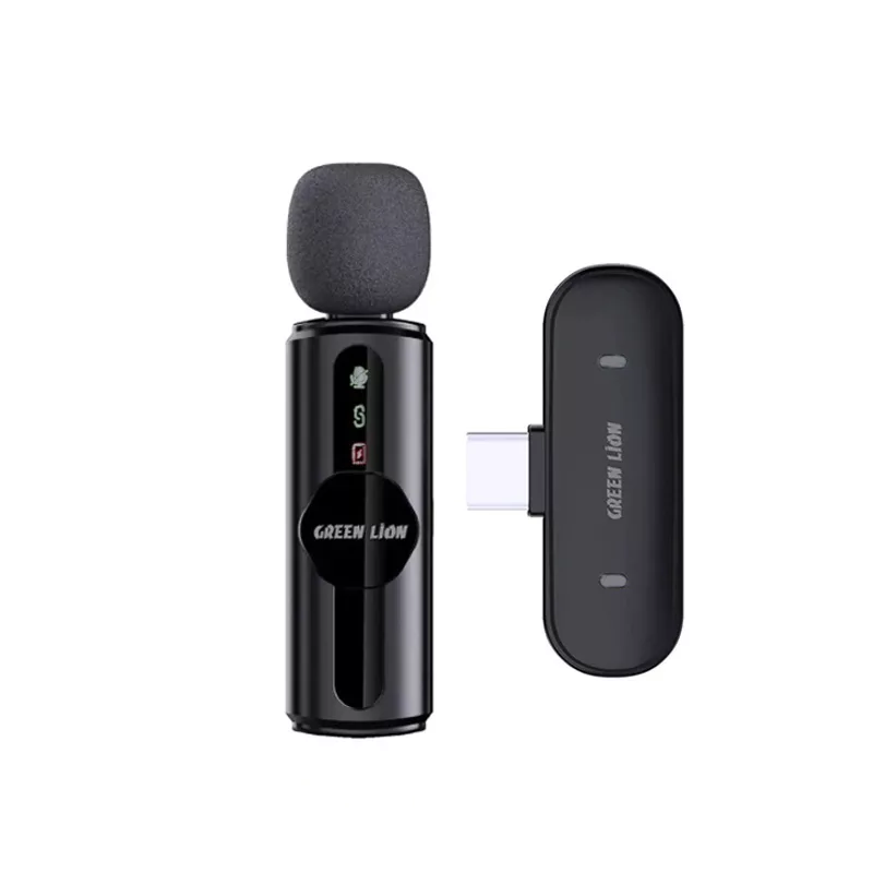 میکروفن بی سیم گرین لاین مدل GM-75X با درگاه اتصال USB-C/لایتنینگ/USB-A