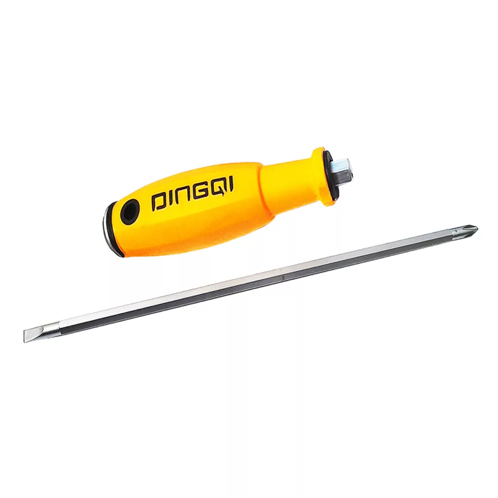 پیچ گوشتی دوطرفه چهارسو و دوسو ضربه خور دینگشی مدل HT – 89