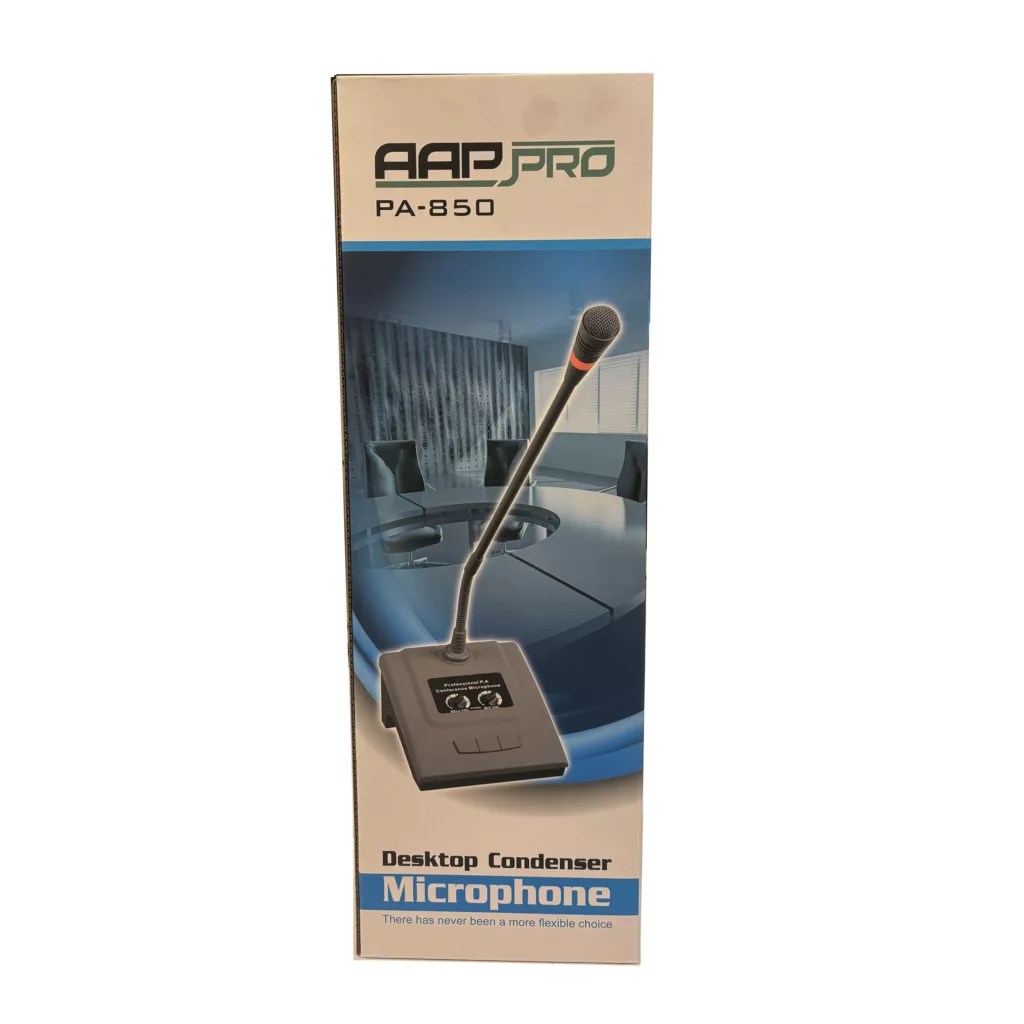 میکروفن رومیزی اپ پرو مدل PA_850 با درگاه اتصال TRS 6.3mm