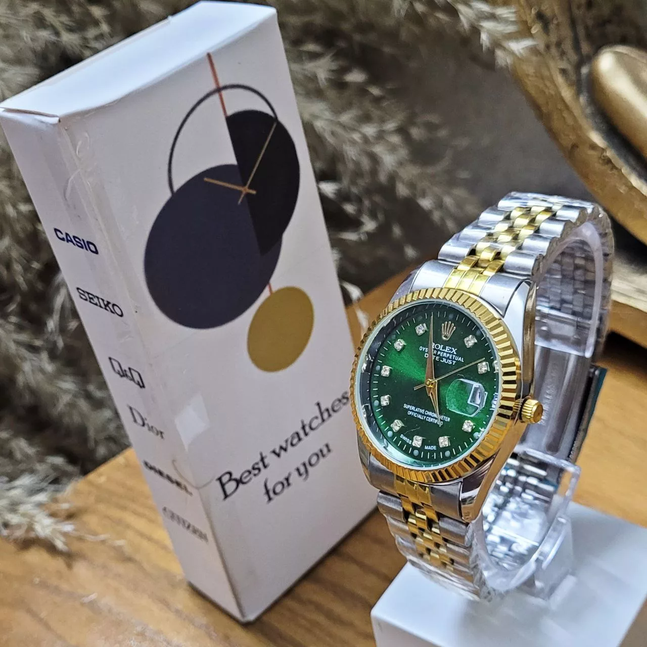 ساعت مچی عقربه‌ای مردانه مدل دیت جاست sbzz2