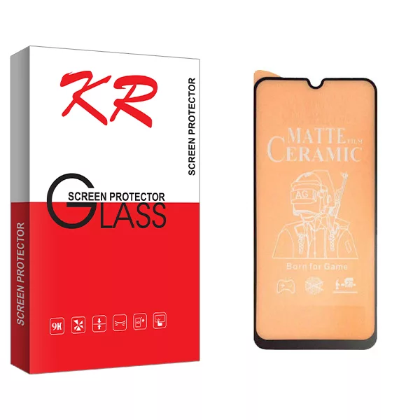 محافظ صفحه نمایش سرامیکی کی آر مدل +HD مناسب برای گوشی موبایل سامسونگ Galaxy A50