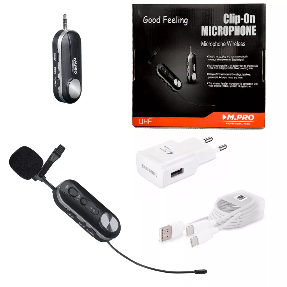 میکروفن بی سیم یقه ای مدل MPRO Good Feeling