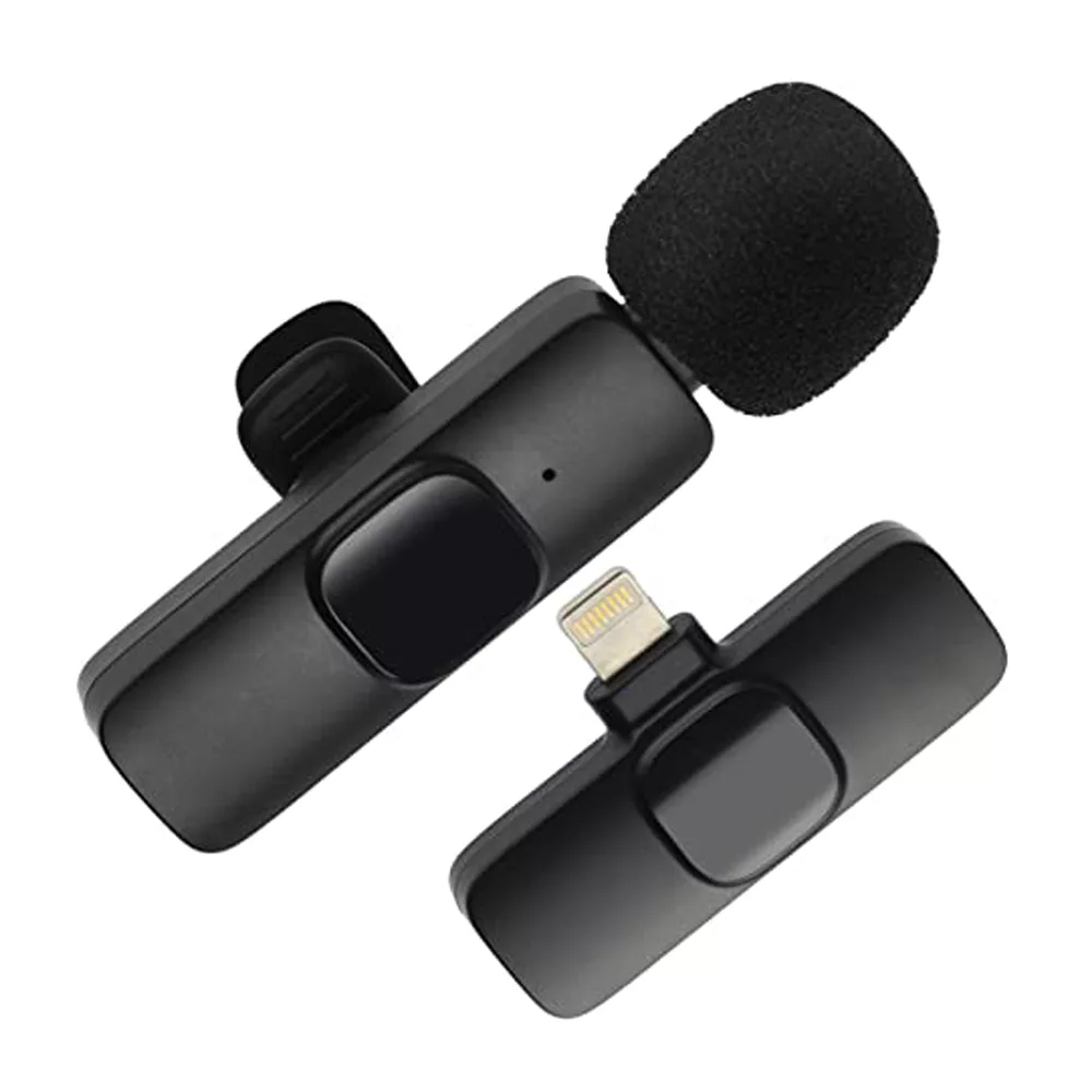 میکروفن یقه ای بی سیم  Lightening مدل F1 با درگاه اتصال لایتنینگ