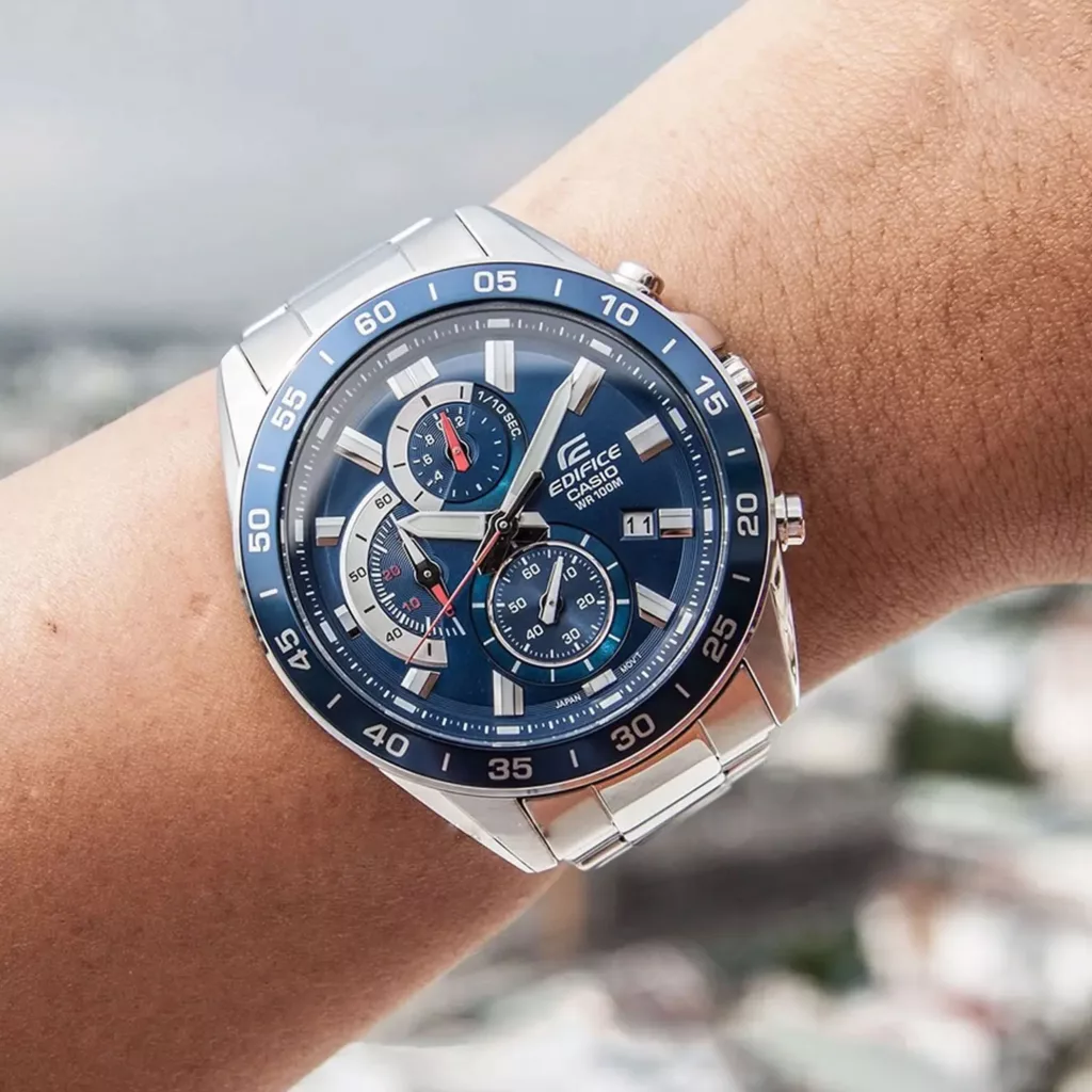 ساعت مچی عقربه‌ای کوارتز مردانه کاسیو مدل EFV-550D-2AV