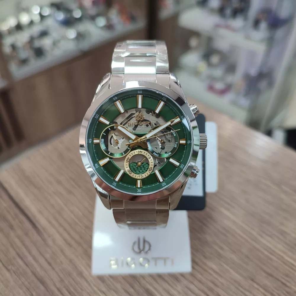 ساعت مچی عقربه‌ای کوارتز مردانه بیگوتی مدل BG.1.10561-4