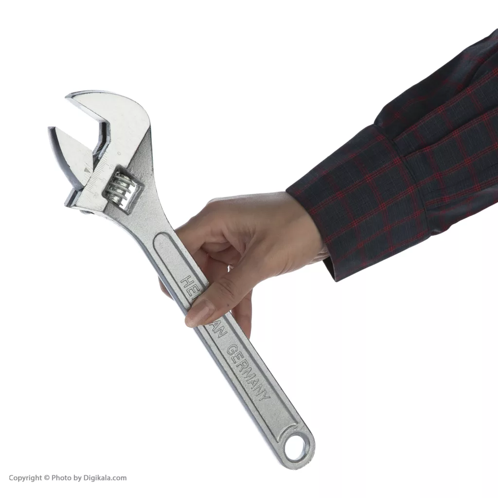 آچار فرانسه هنسان مدل 0002 سایز 12 اینچ