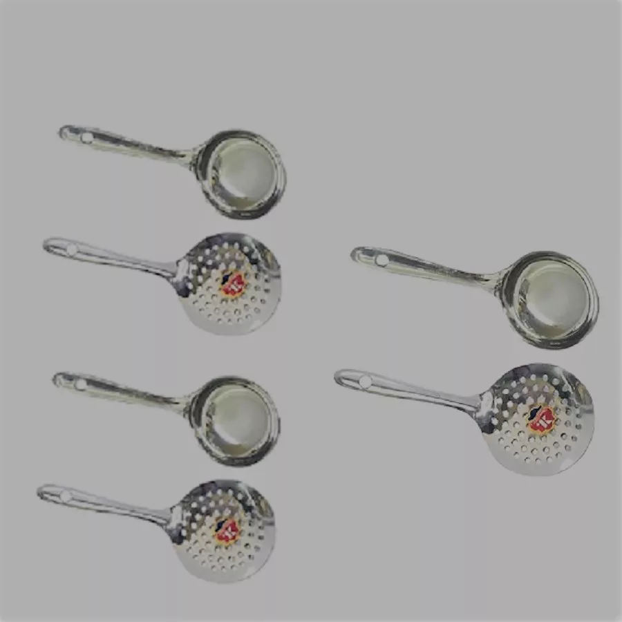 سرویس کفگیر و ملاقه 6 پارچه مدل هندی