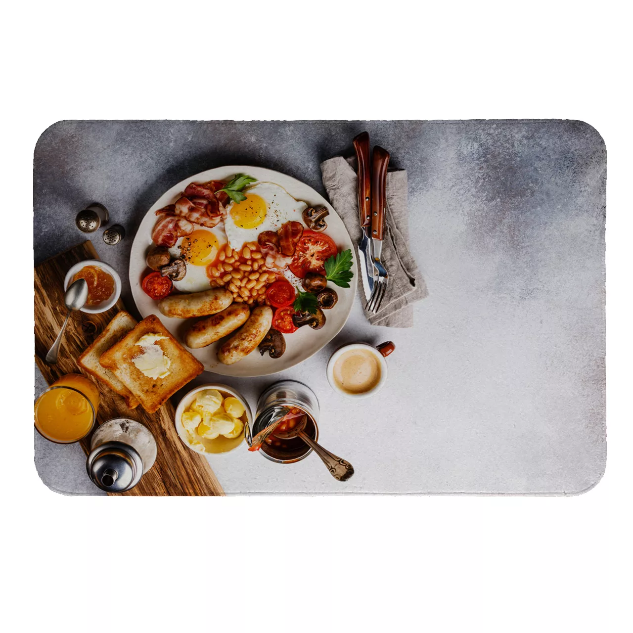 پادری طرح غذا کد 5008 سایز 80 × 50 سانتی متر