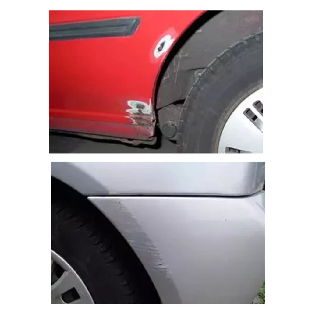 اسپری ترمیم خط و خش بدنه خودرو و واکس براق کننده لاستیک دوپلی کالر مدل repair2 حجم 500 میلی لیتر