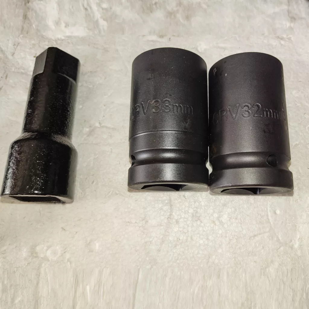 آچار چرخ کامیونی گیربکسی مدل TB- TURBO 5021 مجموعه 4 عددی