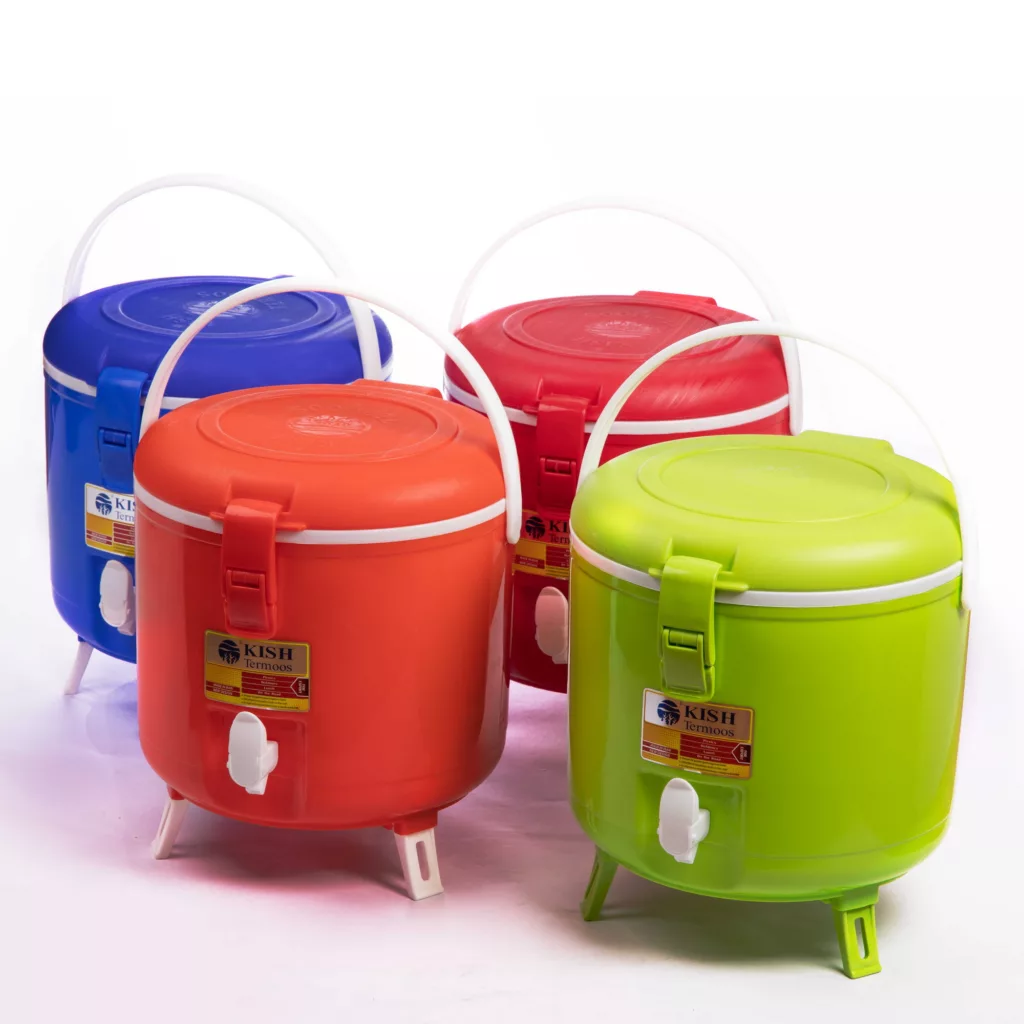 کلمن کیش ترموس مدل درب قفلی گنجایش 15 لیتر