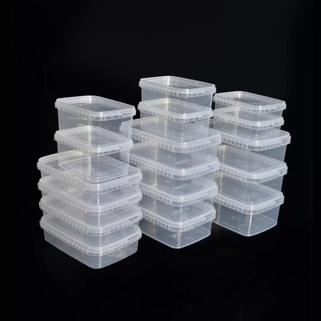 ظرف نگهدارنده پولاد پویش مدل فریزری و ماکروویوی کد 202 مجموعه 17 عددی