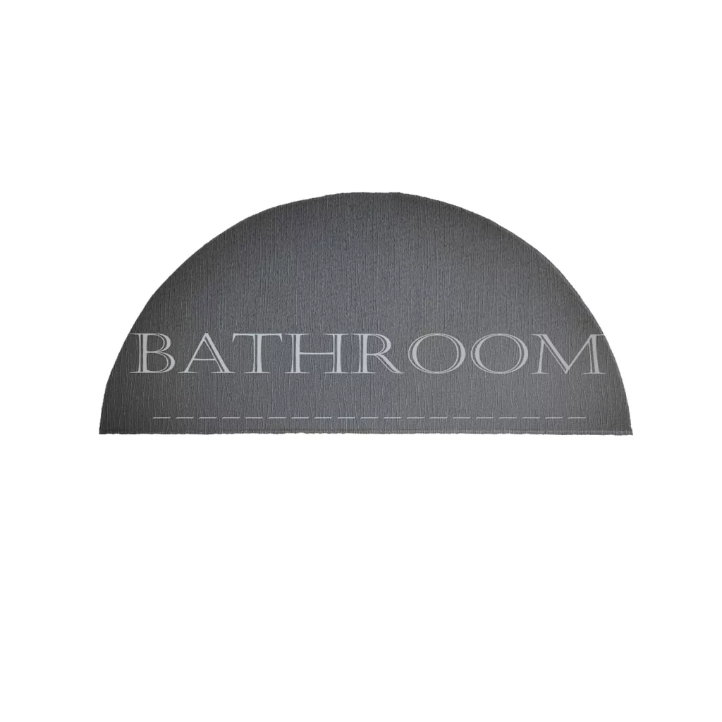 پادری مدل نیم دایره طرح حمام کد 8337 سایز 90×45 سانتی متر