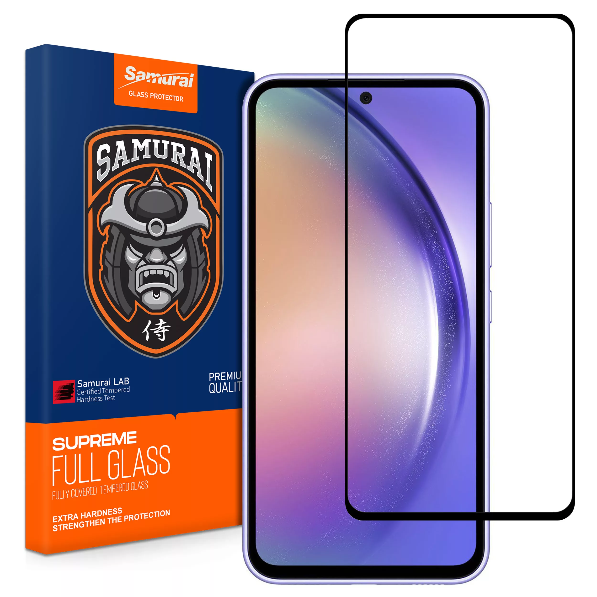 محافظ صفحه نمایش سامورایی مدل ovglass مناسب برای گوشی موبایل سامسونگ Galaxy A54