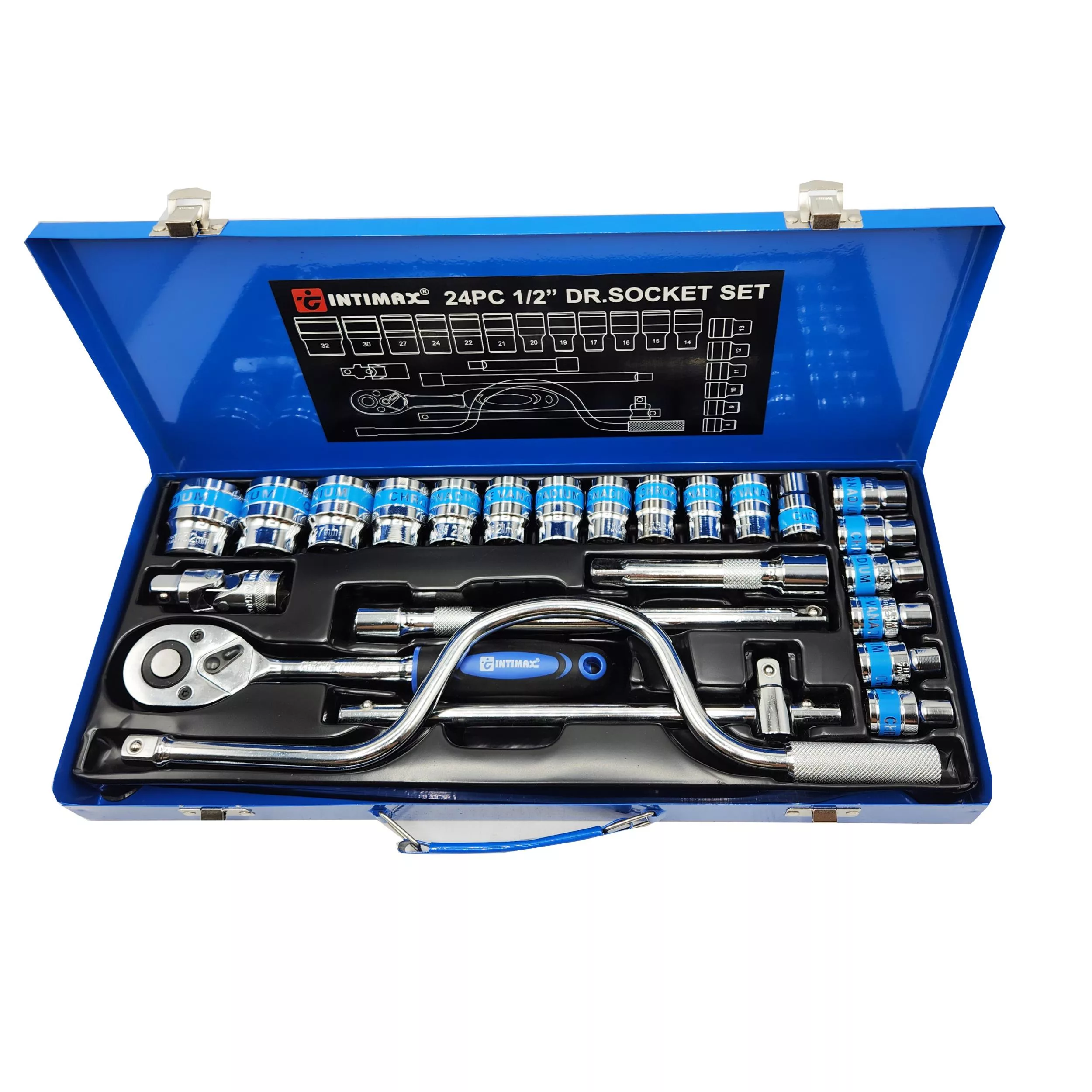 مجموعه 23 عددی آچار بکس اینتیمکث  کد MN67