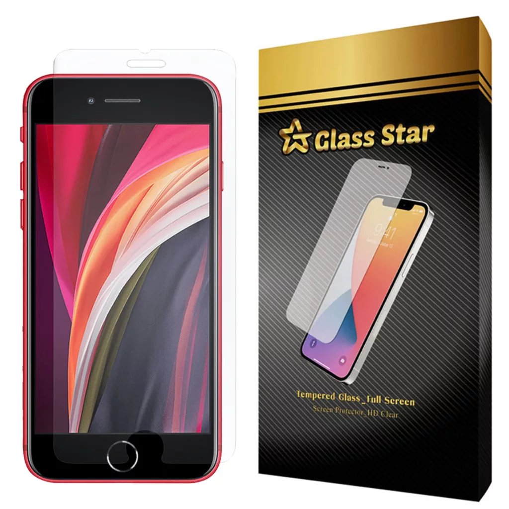 محافظ صفحه نمایش گلس استار مدل SADE مناسب برای گوشی موبایل اپل iPhone SE 2020