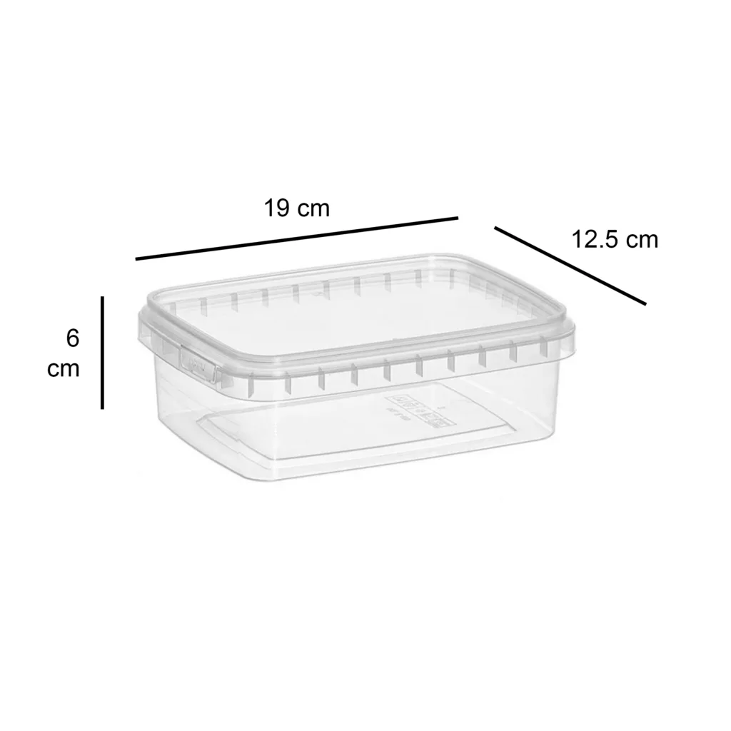 ظرف نگهدارنده مدل فریزری M1000 مجموعه 10 عددی