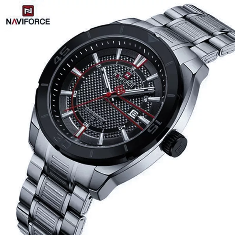 ساعت مچی عقربه‌ای مردانه نیوی فورس مدل nf9210