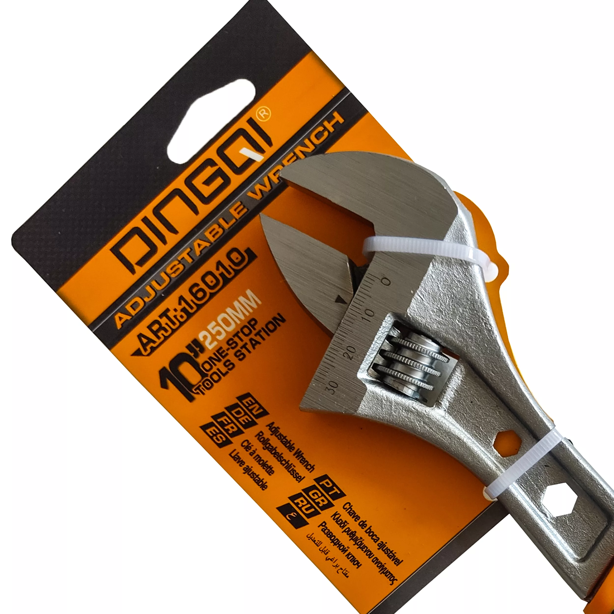 آچار فرانسه دینگشی مدل ART : 16010 سایز 10 میلی متر