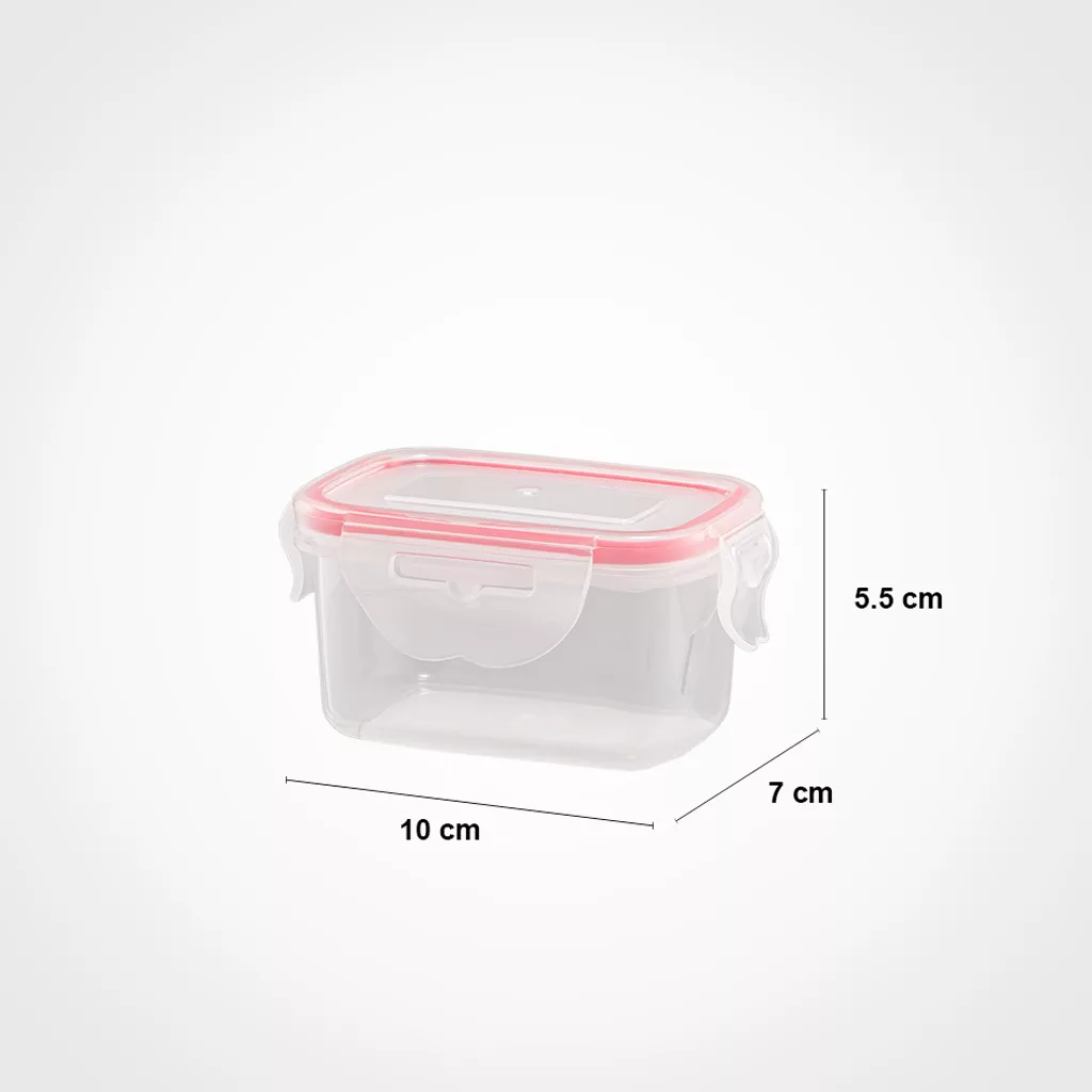 ظرف نگهدارنده لیمون مدل مستطیل کد TP16 مجموعه 8 عددی