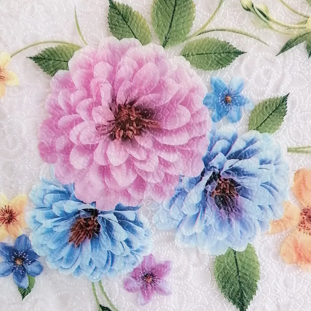 سفره 8 نفره طرح گل کوکب کد ko21