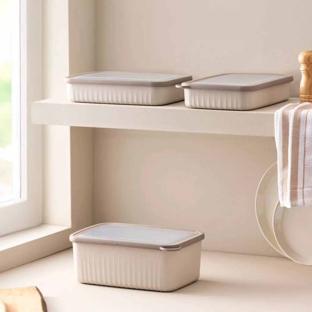 ظرف نگهدارنده مادام کوکو مدل Lucca small بسته ۳ عددی