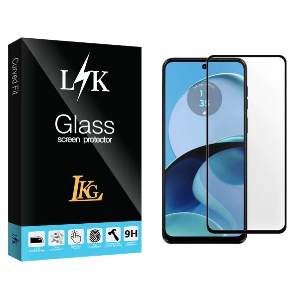 محافظ صفحه نمایش شیشه ای ال کا جی مدل LKK مناسب برای گوشی موبایل موتورولا Moto G14