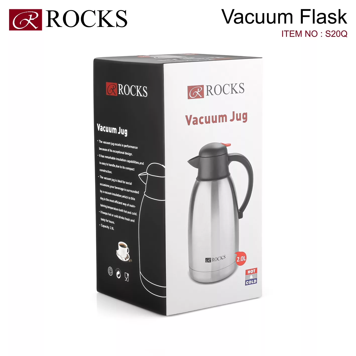 فلاسک راکز مدل S20 Q  گنجایش 2 لیتر