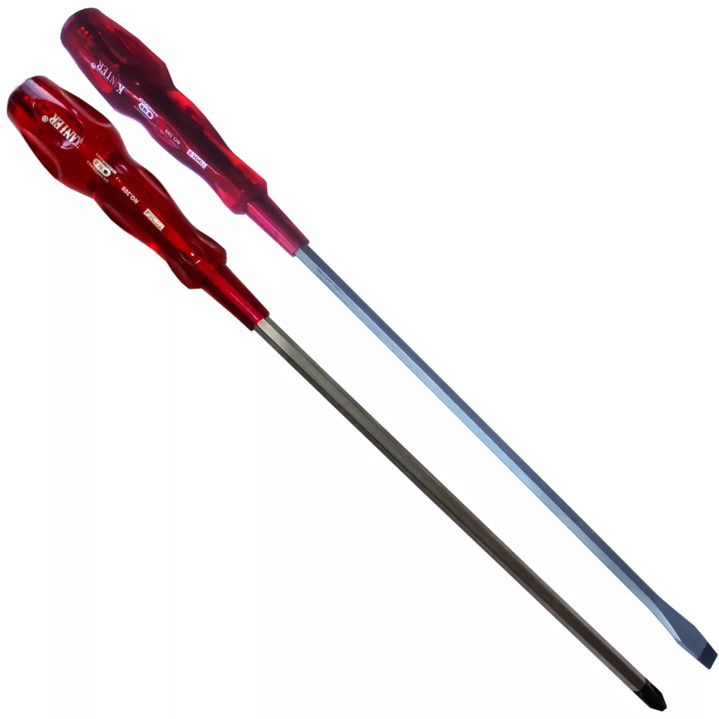 پیچ گوشتی ضربه خور کانیر مدل MFV – 5×300 بسته 2 عددی