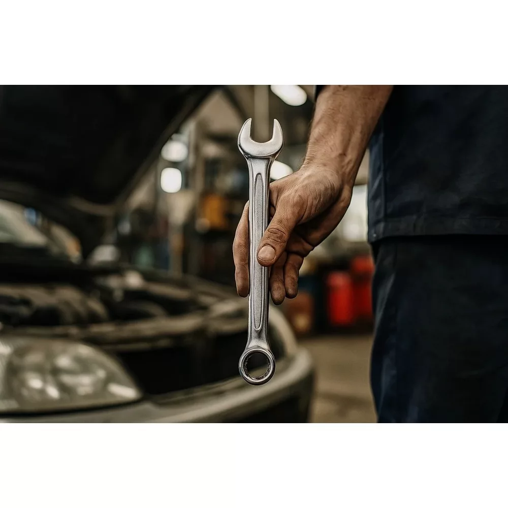 آچار یکسر تخت و یکسر رینگی عرفان مدل ER-10 سایز 13 میلی‌متر