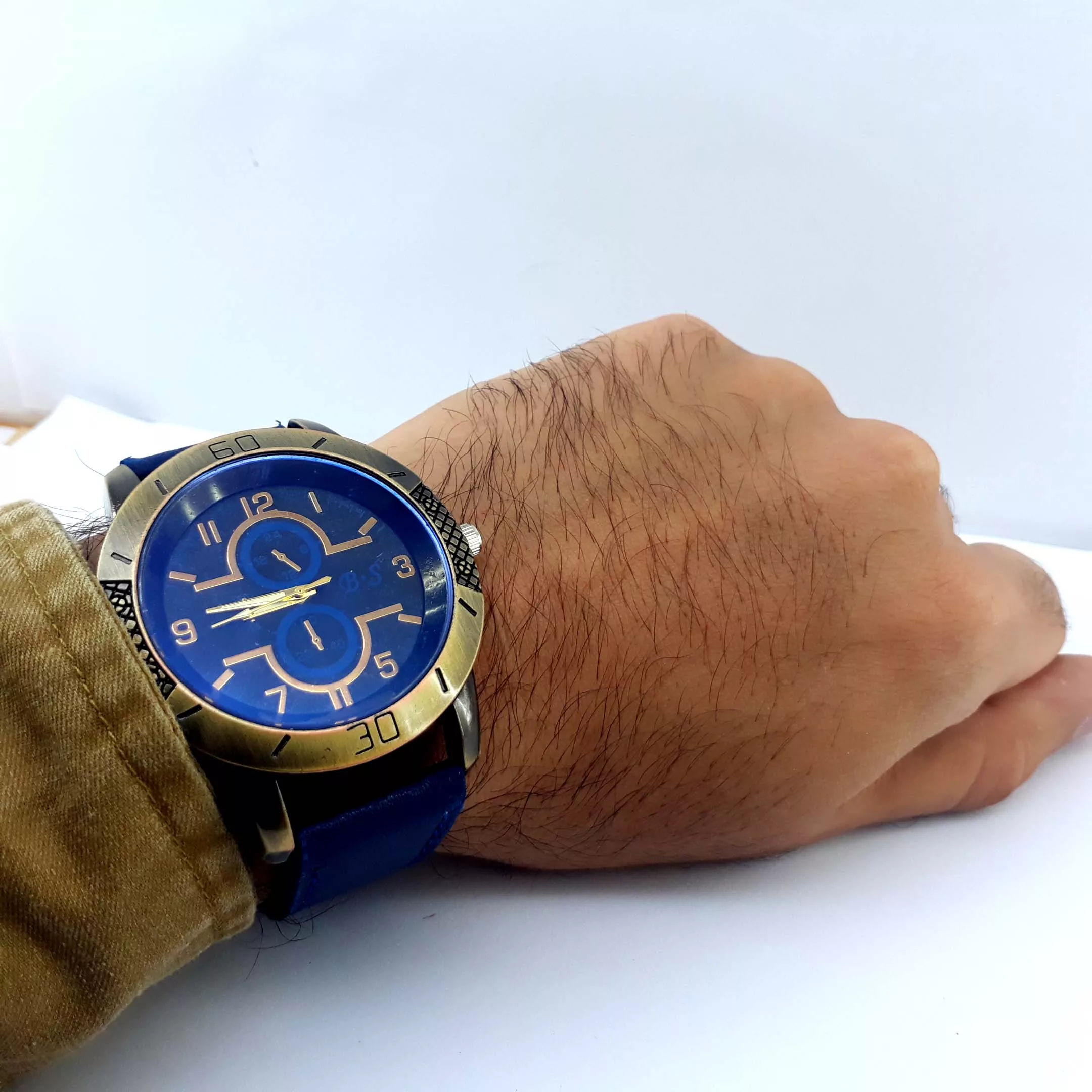 ساعت مچی عقربه‌ای مردانه کد b.s12