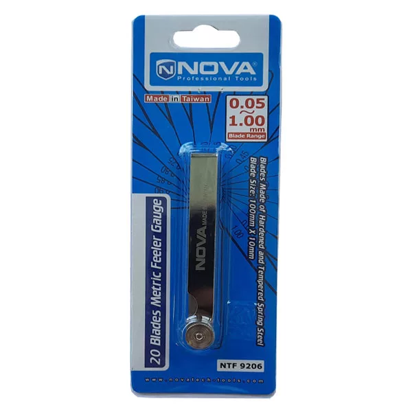 مجموعه 20 عددی آچار فیلر نووا مدل NTF 9206