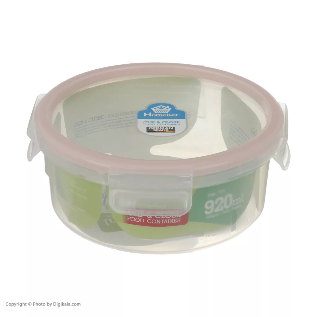 ظرف نگهدارنده هوم کت طرح گرد کد 3456