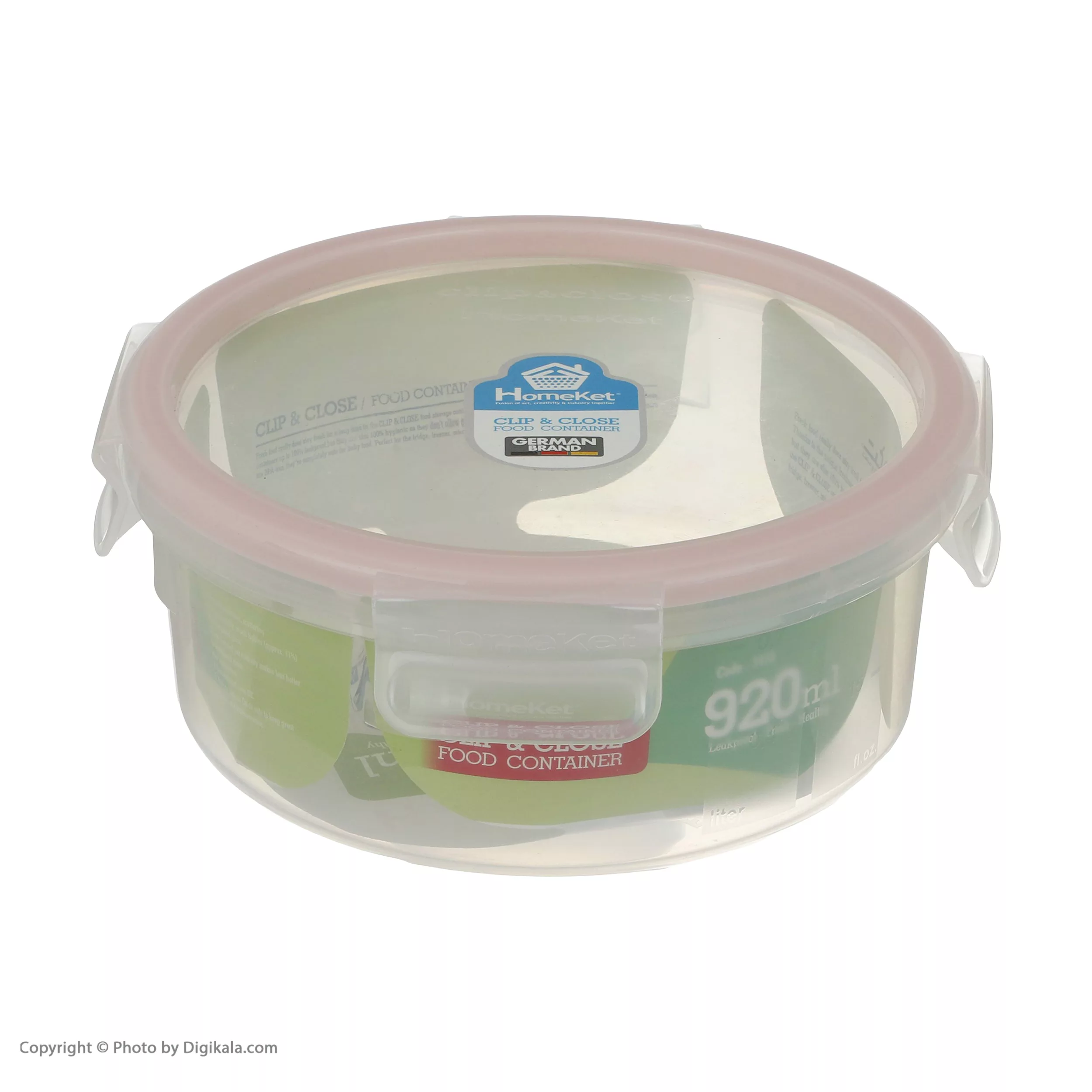 ظرف نگهدارنده هوم کت طرح گرد کد 3456