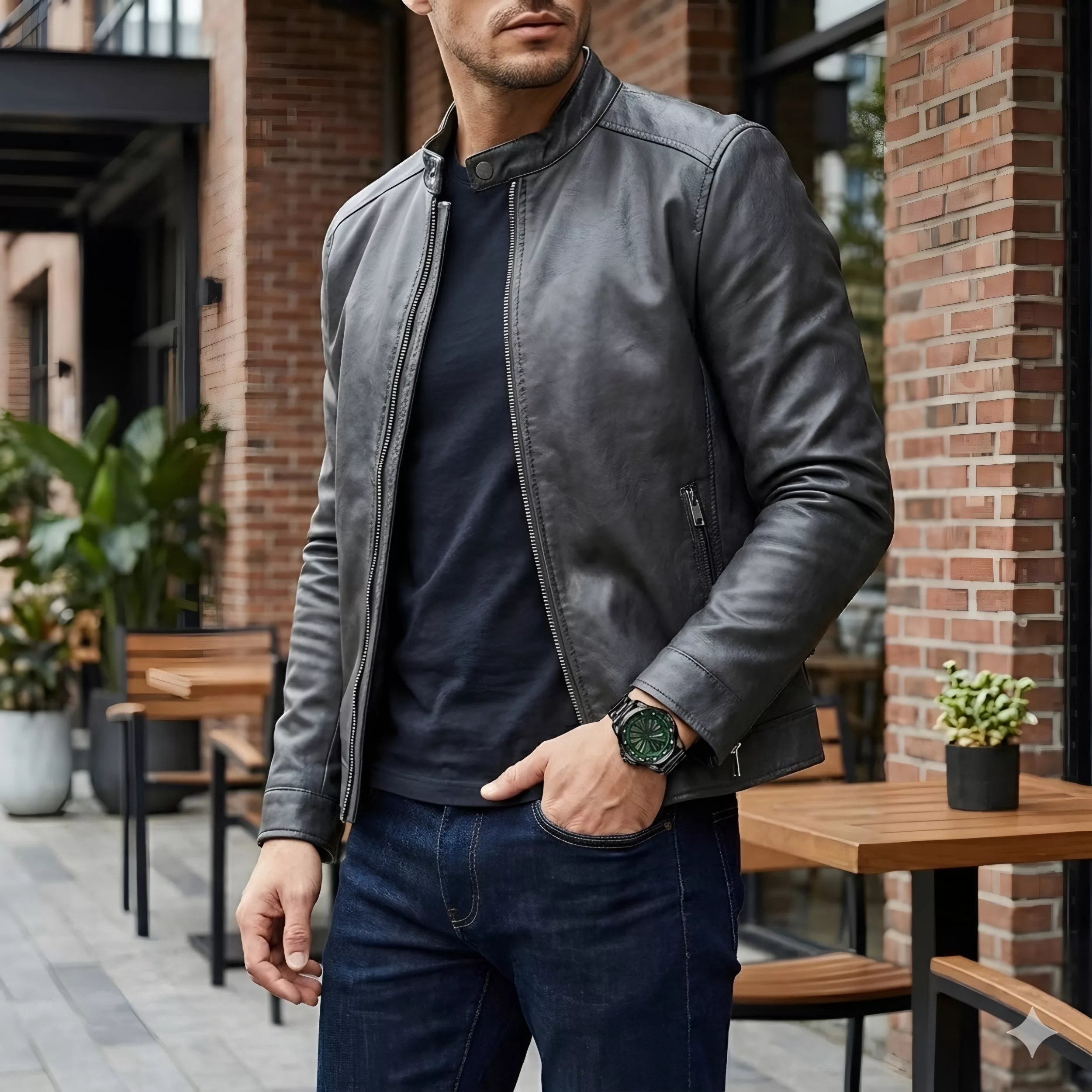 ساعت مچی عقربه‌ای کوارتز مردانه مدل اسپرت لوکس رینگ چرخان کد vi2