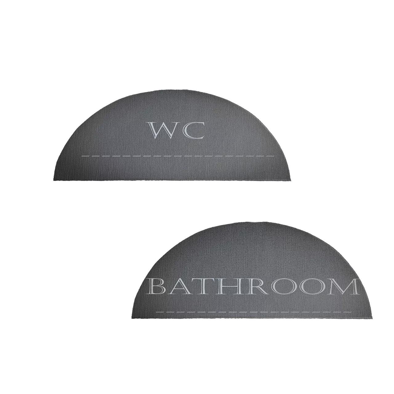 پادری طرح حمام و سرویس بهداشتی نیم دایره کد 8336 مجموعه دو عددی