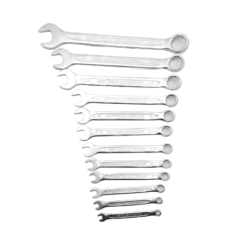 آچار یکسر تخت و یکسر رینگی روبی مدل 6-22 مجموعه 12 عددی