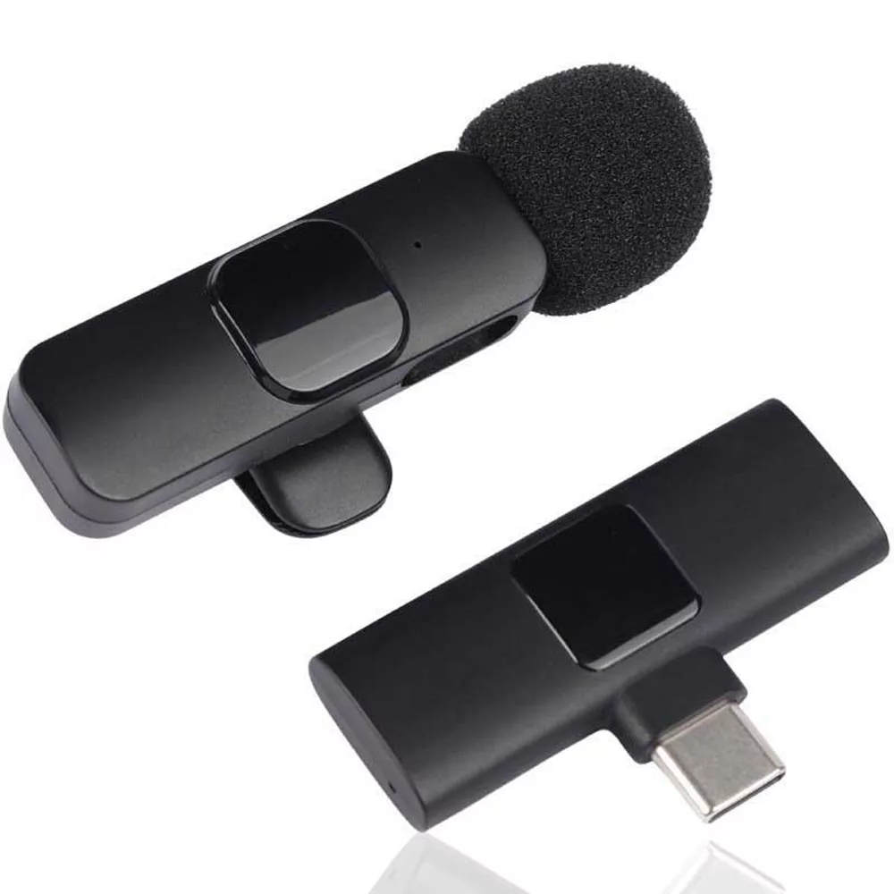 میکروفون یقه ای بی سیم F2 با درگاه اتصال USB-C