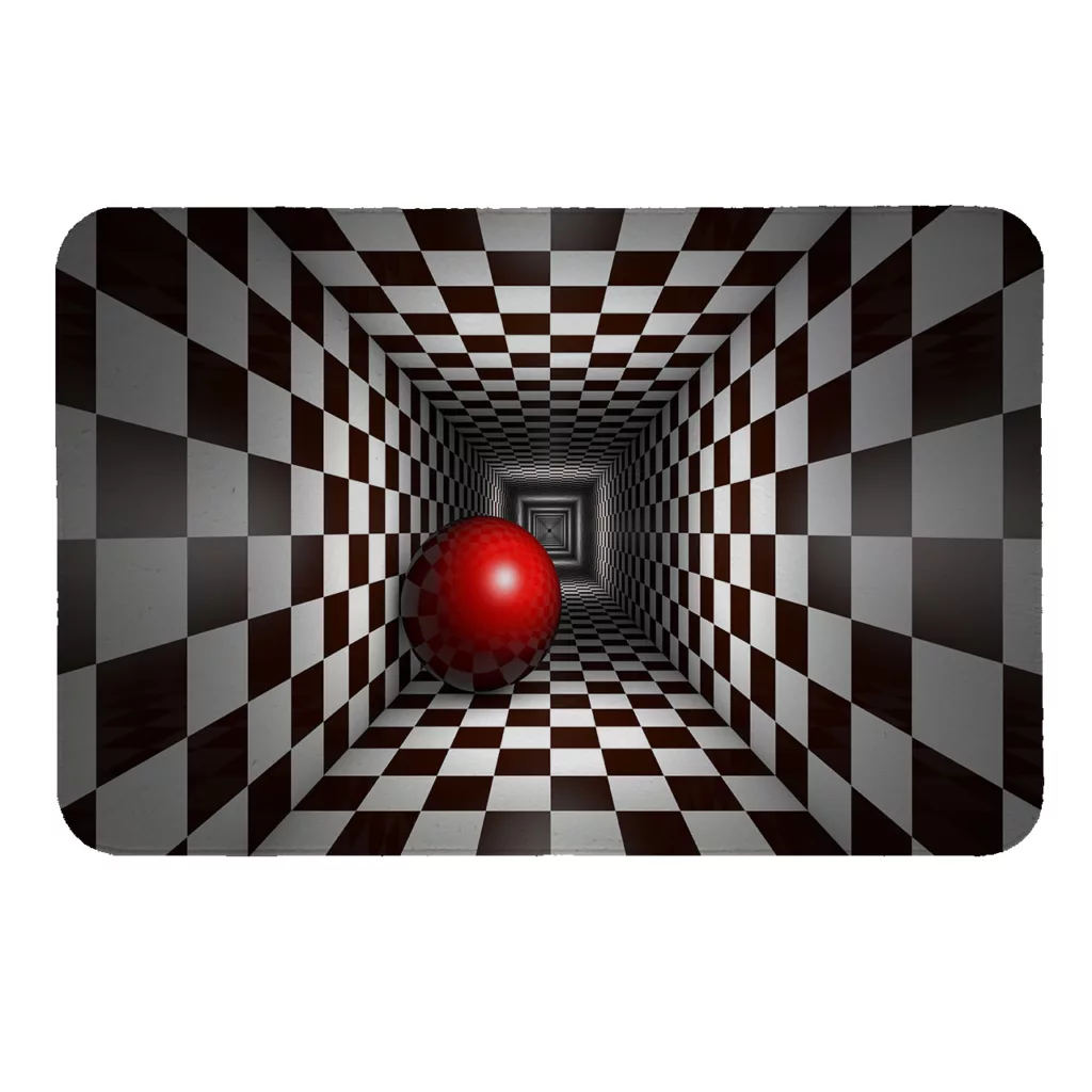 پادری طرح گوی قرمز کد 5358 سایز 110× 80 سانتی متر