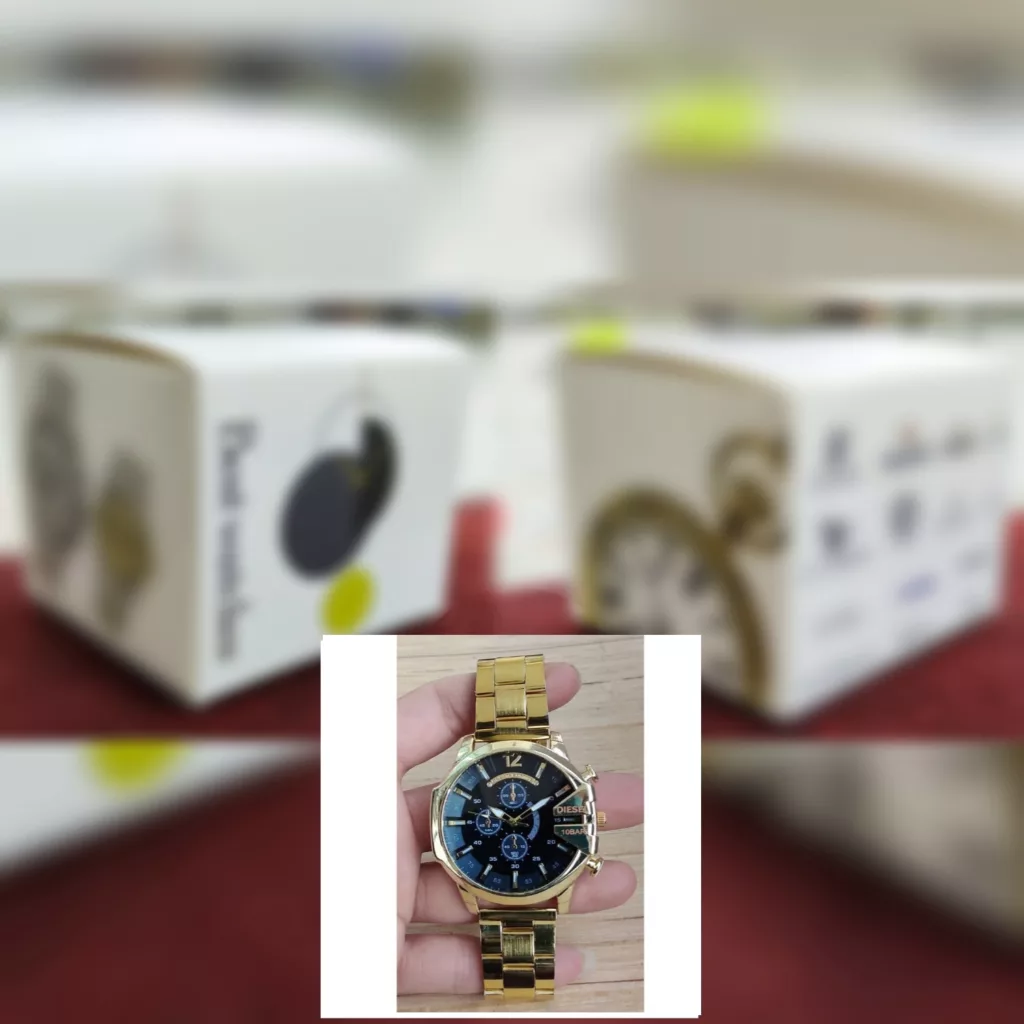 ساعت مچی عقربه‌ای مردانه مدل شاخدار اسپرت کد 03