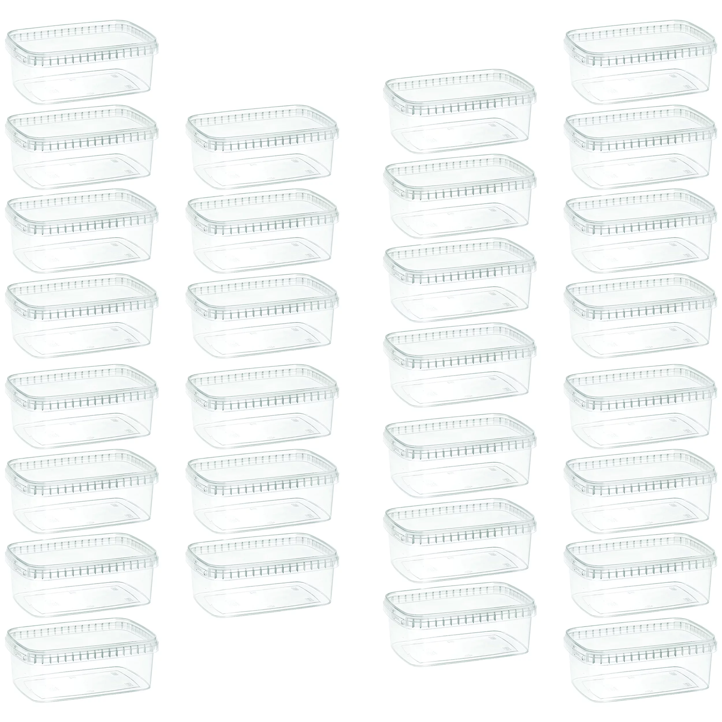 ظرف نگهدارنده طب پلاستیک مدل 1000C بسته 29 عددی